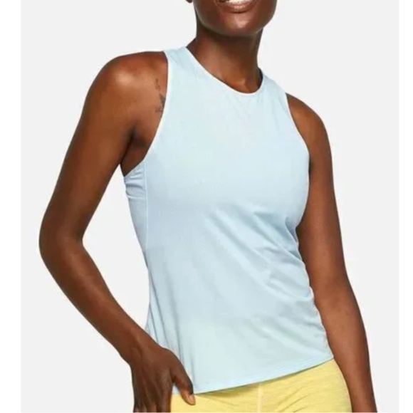 Outdoor Voices Tops - OUTDOOR VOICES Women's Mini Mesh Tank Top in Baby Blue Size XS